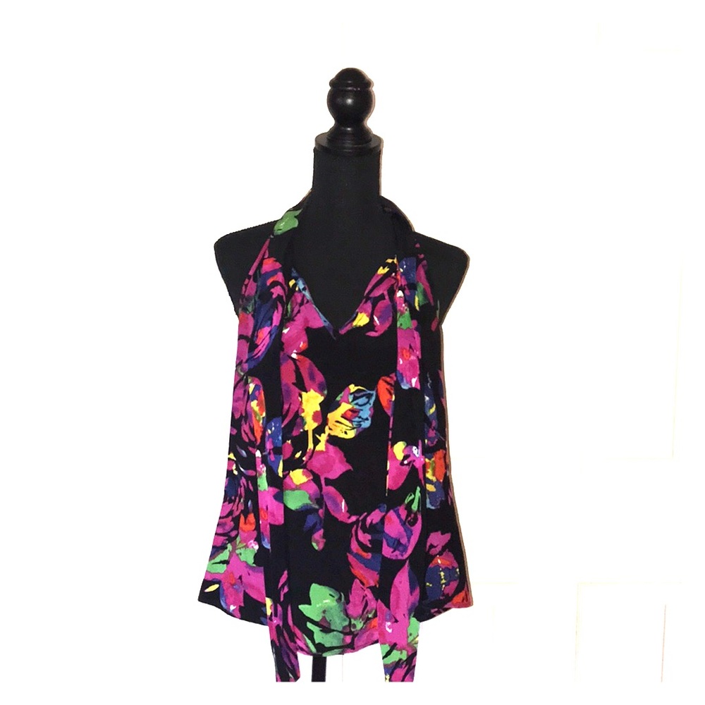 Trina Turk 100% Silk Tank 6